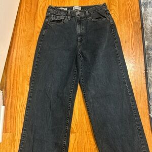 Universal Thread Charcoal High-Rise Jeans